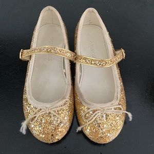 Jcrew Gold Girl shoe